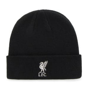 47 Liverpool Cuff Knit Beanie Junior - Black/White