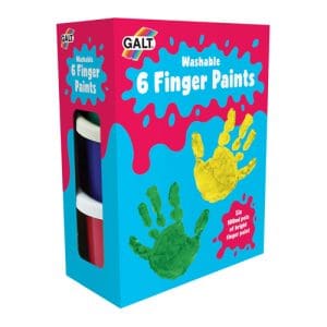 6 Finger Paints - Washable