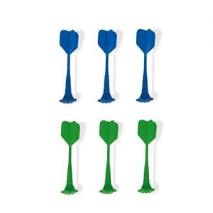 6 Magnetic Darts (Green And Blue)