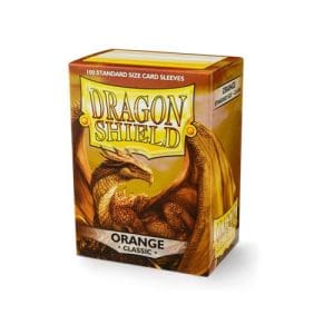 *A Grade* Dragon Shield Classic - Orange (100 ct. in box)