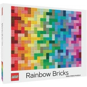 *A Grade* LEGO Rainbow Bricks Puzzle