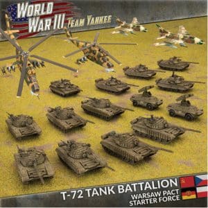 *A Grade* Warsaw Pact Starter Force - T-72M Panzer Battalion Plastic