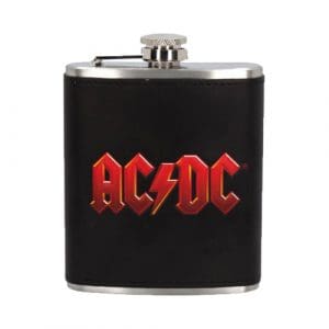 AC/DC Logo H Hip Flask 7oz