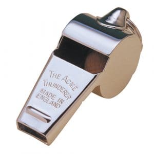 Acme Thunderer Metal Whistle LRG 58.5 - Large