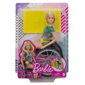 *B Grade* Barbie Wheelchair Doll Blonde