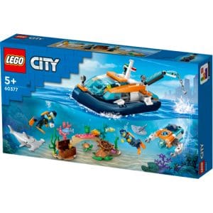 *B Grade* LEGO City Exploration 60377 Explorer Diving Boat