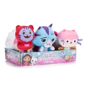 Gabby’s Dollhouse 7” (Cats) Soft Toys 5 - Assorted (One Supplied)