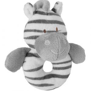 Zooma Zebra Rattle