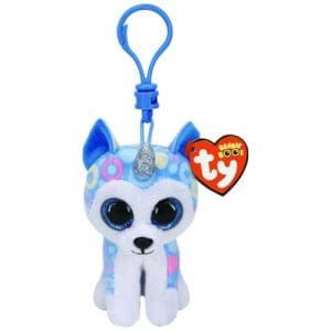 Boo Key Clip - Helena Husky With Horn