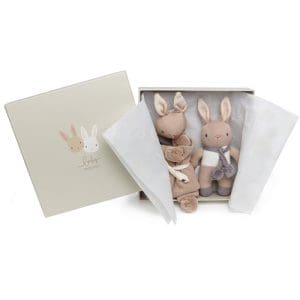 Baby Threads Taupe Bunny Gift Set