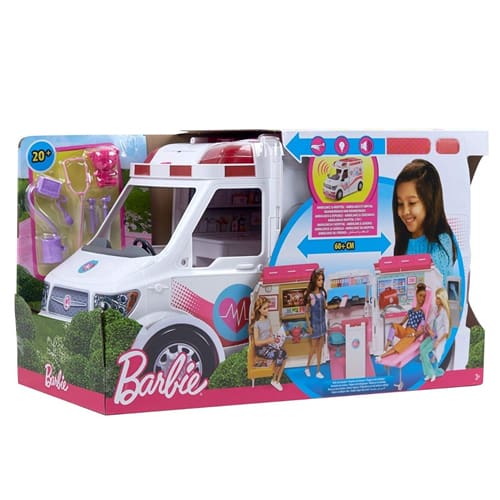 mattel barbie care clinic vehicle