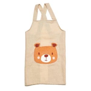 Bear Linen Apron