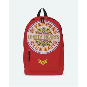 Beatles Lonley Hearts Red (Classic Rucksack)