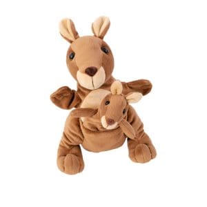 Beleduc: Mom & Baby Handpuppet - Kanga & Juju