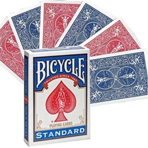 Bicycle Double Back Red/Blue