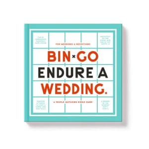 Bin-go Endure A Wedding Bingo Book