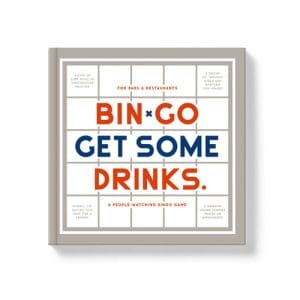 Bin-go Get A Few Drinks Bingo Book