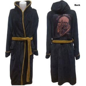 Black Sabbath Us Tour 78 Black Fleece Bathrobe Medium / Large