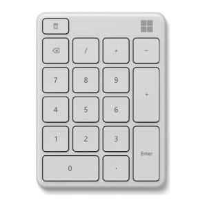 Bluetooth Number Pad - White