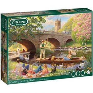 Boating on the River 1000pc