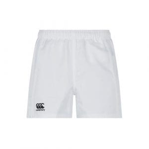 Canterbury Advantage Rugby Short: White - Large