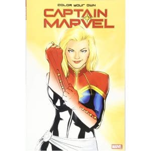 Color Your Own Captain Marvel (Paperback)