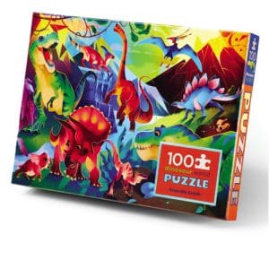 Crocodile Creek - 100pc Holographic/Dinosaur World