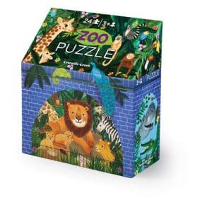 Crocodile Creek - 24 Pc Puzzle Little Buildings/Zoo