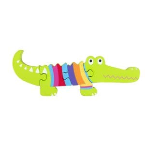Crocodile Wooden Puzzle