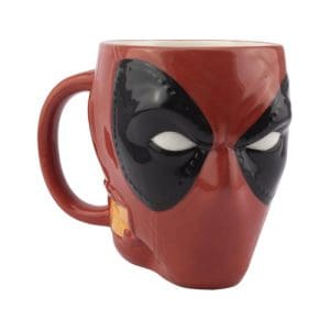 Deadpool Shaped Mug Plastic Free V3