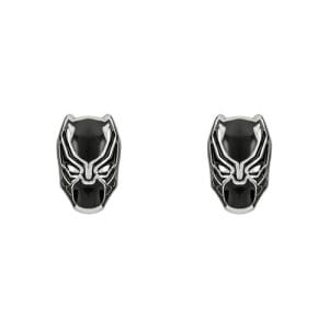 Disney Marvel Stainless Steel Black Panther Stud Earrings