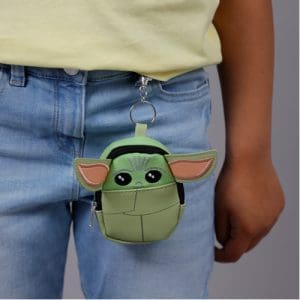 Disney's Mandalorian Grogu The Child Green Mini Backpack Keychain