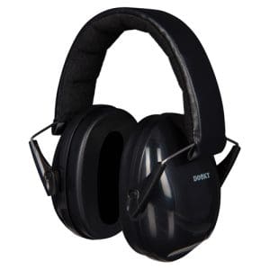 Dooky Junior Ear Protection - Black 3 Years +