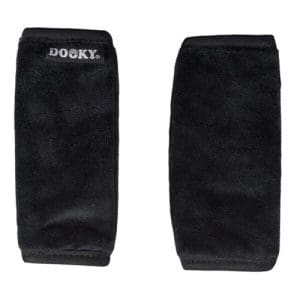 Dooky Seatbelt Pads 2 Pack - Black