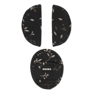 Dooky - Universal Pads Romantic Leaves Black