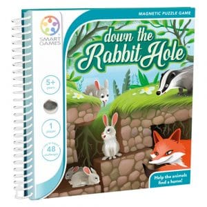 Down The Rabbit Hole: Magnetic Travel Game