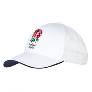 England Rugby Rose Cap: White