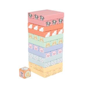 Farmyard Animal Tumbling Tower