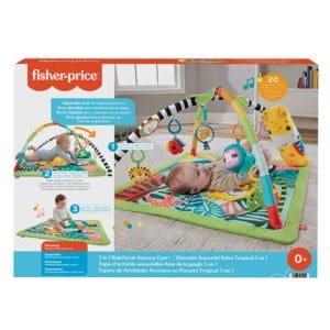 Fisher Price: 3 in 1 Rainforest Sensory Gym