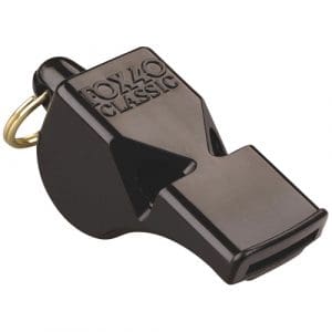 Fox 40 Classic Whistle: Black