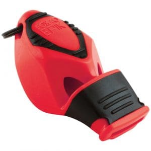 Fox 40 Epik CMG Safety Whistle and Strap: Red