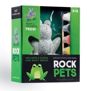 Crocodile Creek Frog Rock Pets Painting Set