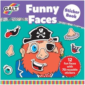 Funny Faces Sticker Book