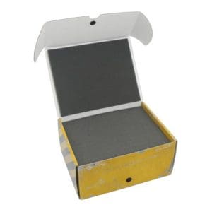 Half-sized medium box with 100mm raster foam tray