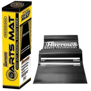 Harrows Pro Rubber Darts Mat 300x65cm