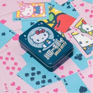 Hello Kitty Playing Cards in a Tin