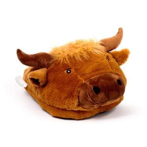 Highland Coo Giant Single Slipper Foot Warmer