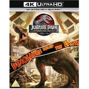 Jurassic Park (3 Film) Collection 1-3 4K Ultra HD 4K UHD