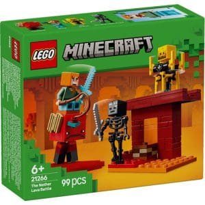 LEGO 21266 Minecraft The Nether Lava Battle