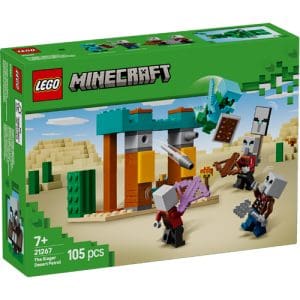 LEGO 21267 Minecraft The Illager Desert Patrol